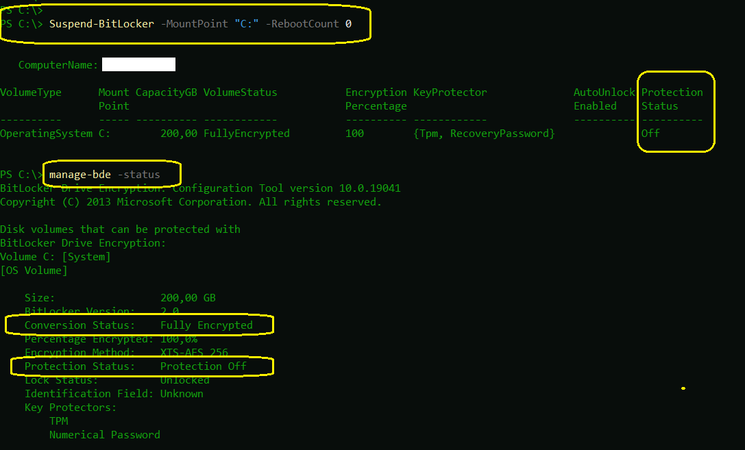 Disk Encryption ve Yönetimi